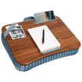 Lapgear Designer Lap Desk With Phone Holder And Device Ledge - Arrow Stripes - Fits Up To 15.6 Inch Laptops - Style No. 45411