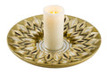 Ok Lighting Peacock Plume Candle Holder Can Be As Wall Deco (Candles Not Included)