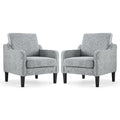 VINGLI Accent Chair for Living Room Chairs Reading Chair for Bedroom Chair Scooped Arm Chair Mid Century Modern Accent Chairs Up