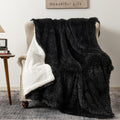 Coova Ultra Soft Faux Fur Throw Blanket - Fuzzy Fluffy Cozy Microfiber Blankets, Warm Thick Plush Sherpa Fleece Throw Blanket Fo