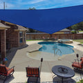 Windscreen4Less 13' X 20' X 23.9' Sun Shade Sail Right Triangle Outdoor Canopy Cover Uv Block For Backyard Porch Pergola Deck Ga