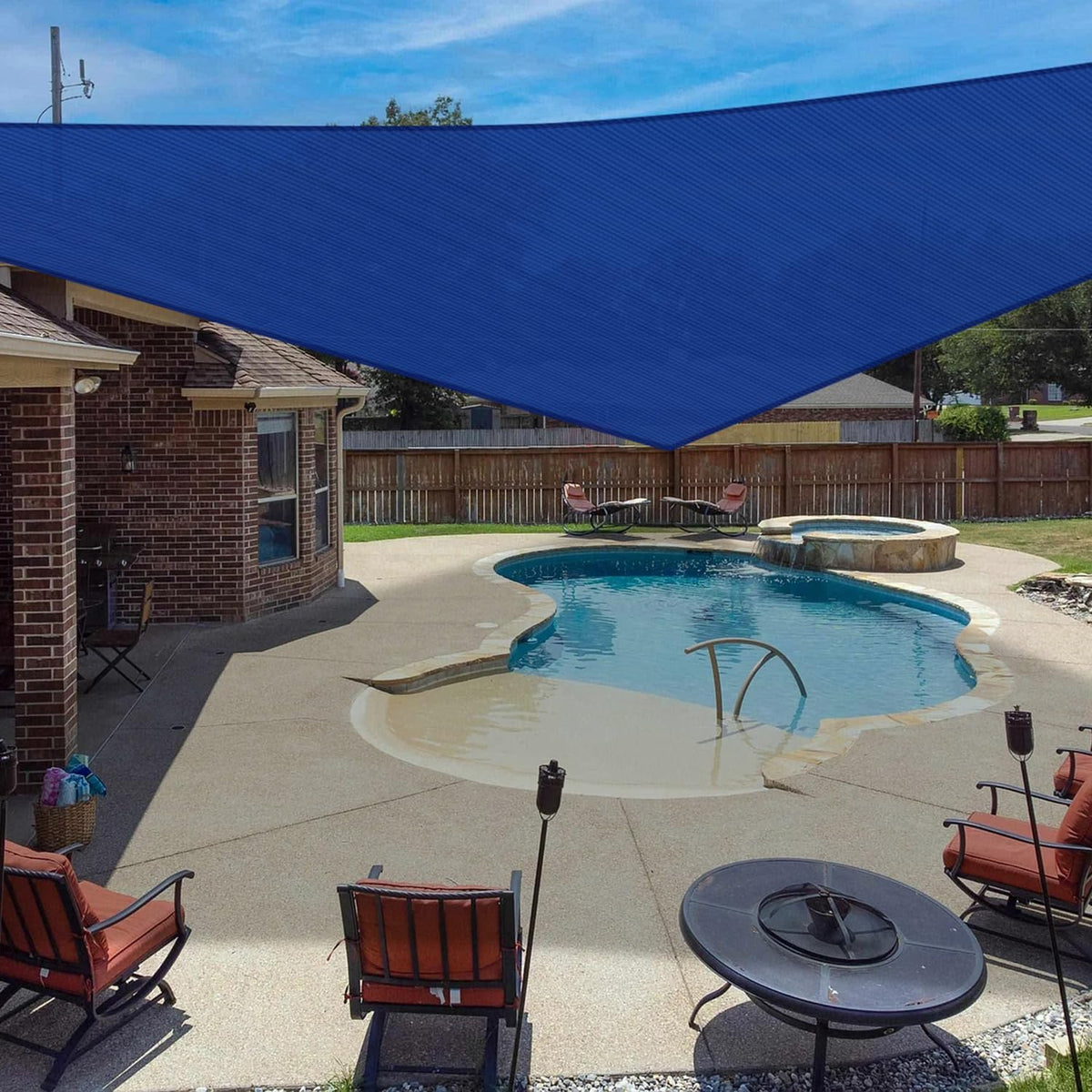 Windscreen4Less 13' X 20' X 23.9' Sun Shade Sail Right Triangle Outdoor Canopy Cover Uv Block For Backyard Porch Pergola Deck Ga