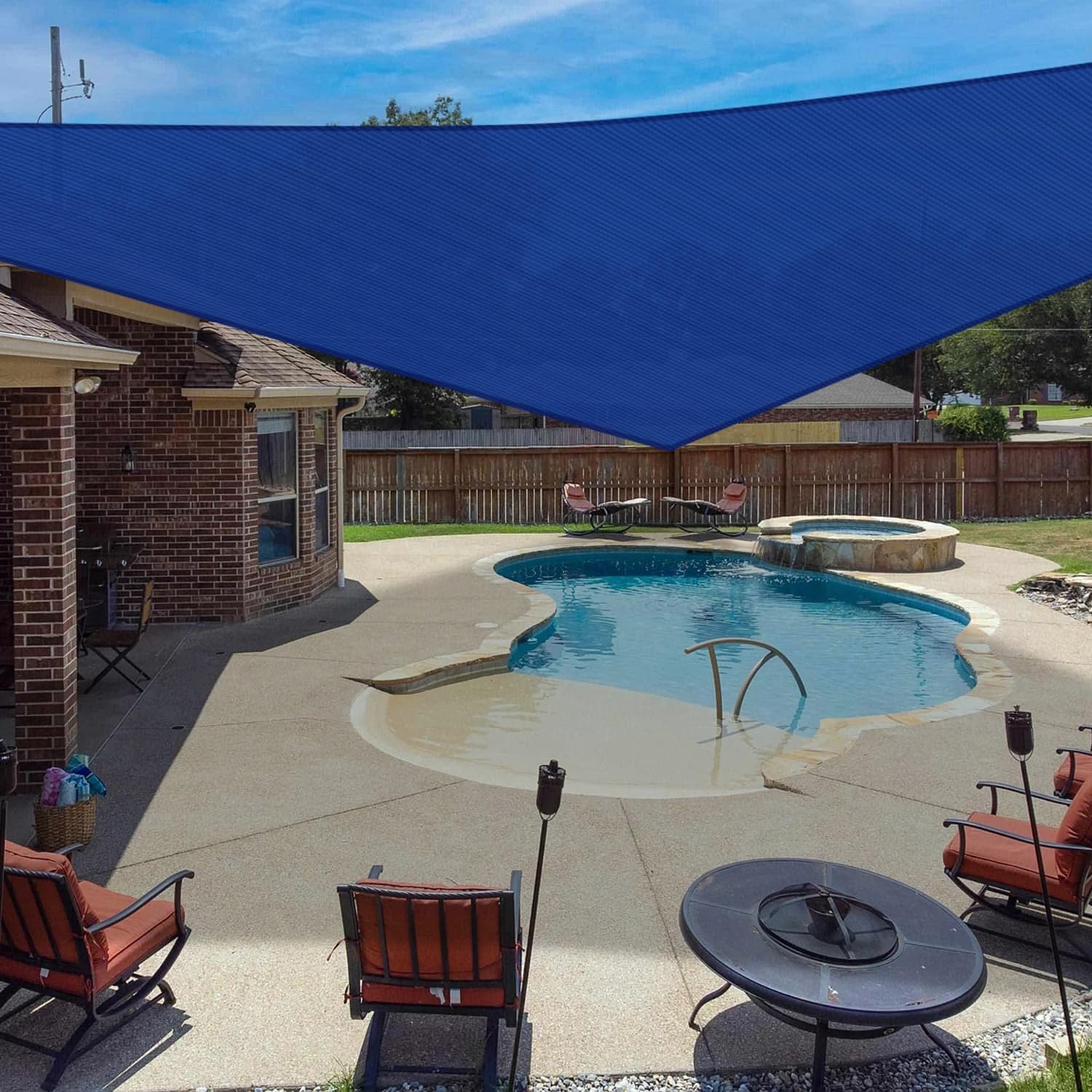 Windscreen4Less 4' X 6' X 7.2' Sun Shade Sail Right Triangle Outdoor Canopy Cover Uv Block For Backyard Porch Pergola Deck Garde