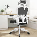 FelixKing Office Chair with Headrest, Home Office Desk Chairs with Flip-Up Armrests, Adjustable Height Ergonomic Office Chair Lu