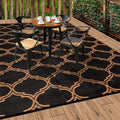 Alfolo Outdoor Rug 9 x 12, Patio Rugs Waterproof, Plastic Straw Rug for RV, Camping, Lightweight, Foldable, Fade Resistant, St