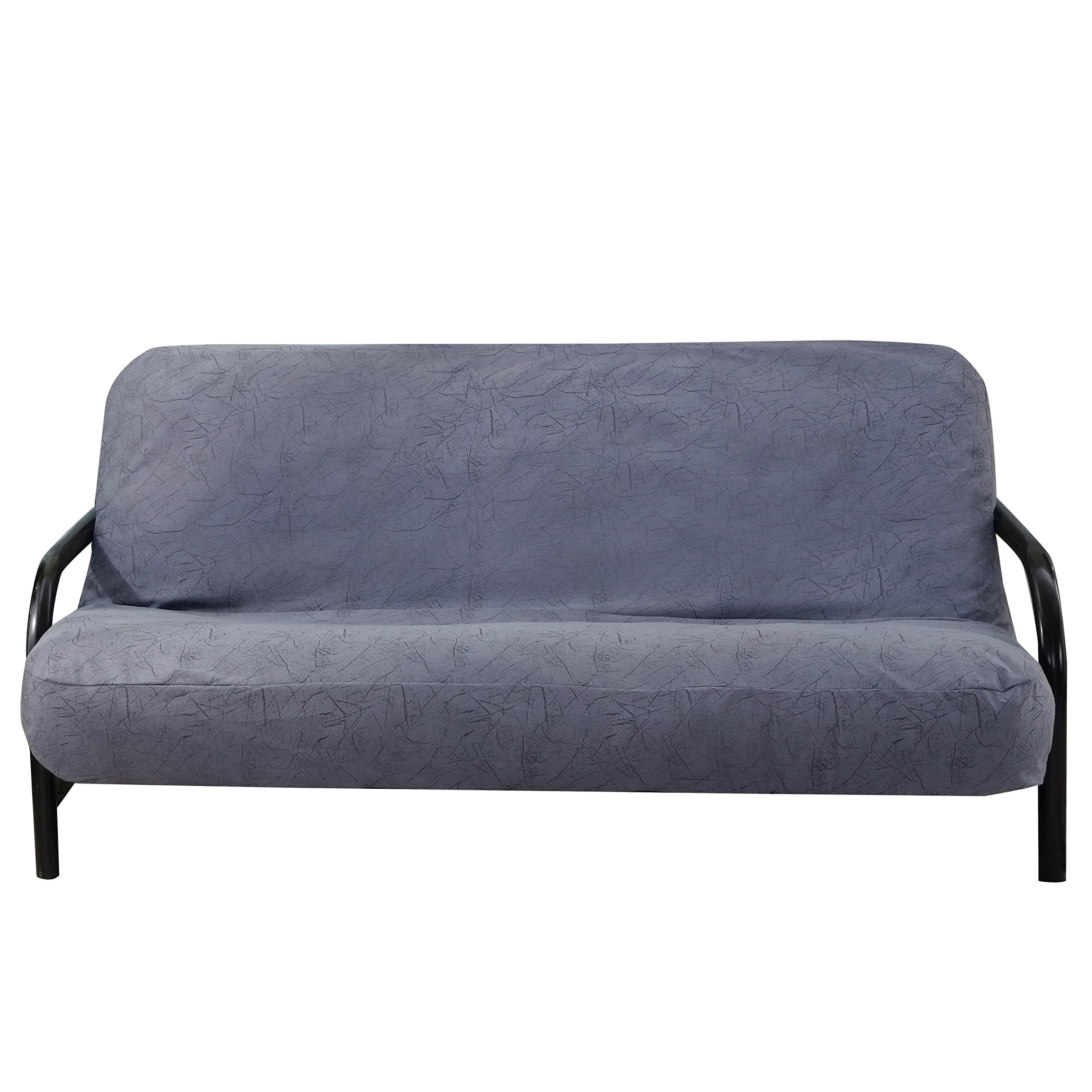 Octorose Full Size 54X75X8Inch 3 Side Zipper Classic Soft Velvetfuton Cover Slipcover Sofa Day Bed Mattress Cover Couch Protecto