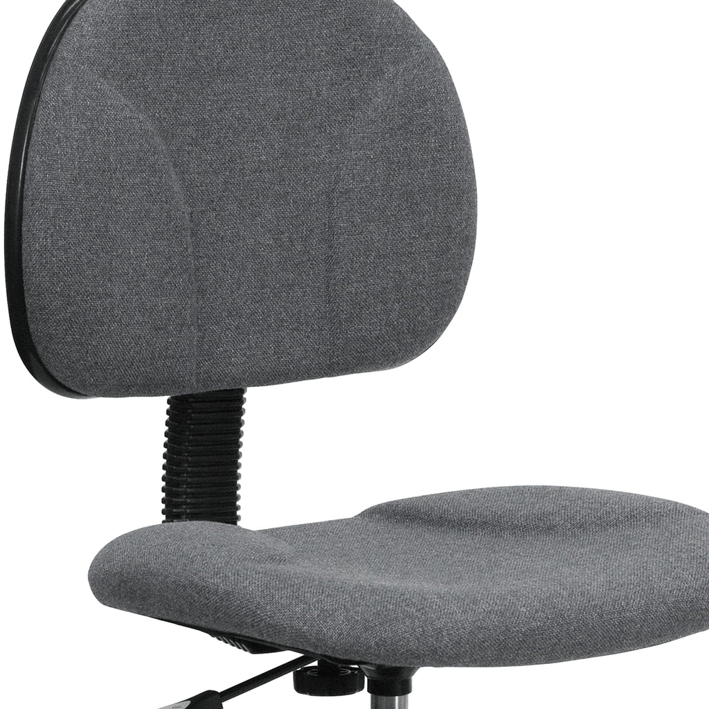 Flash Furniture Bruce Gray Fabric Drafting Chair (Cylinders: 22.5''-27''H or 26''-30.5''H)