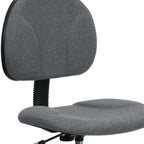 Flash Furniture Bruce Gray Fabric Drafting Chair (Cylinders: 22.5''-27''H or 26''-30.5''H)