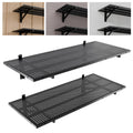 FOFARY Garage Wall Shelving 2Pack, 1.64x4ft Wall Mounted Shelves, Black