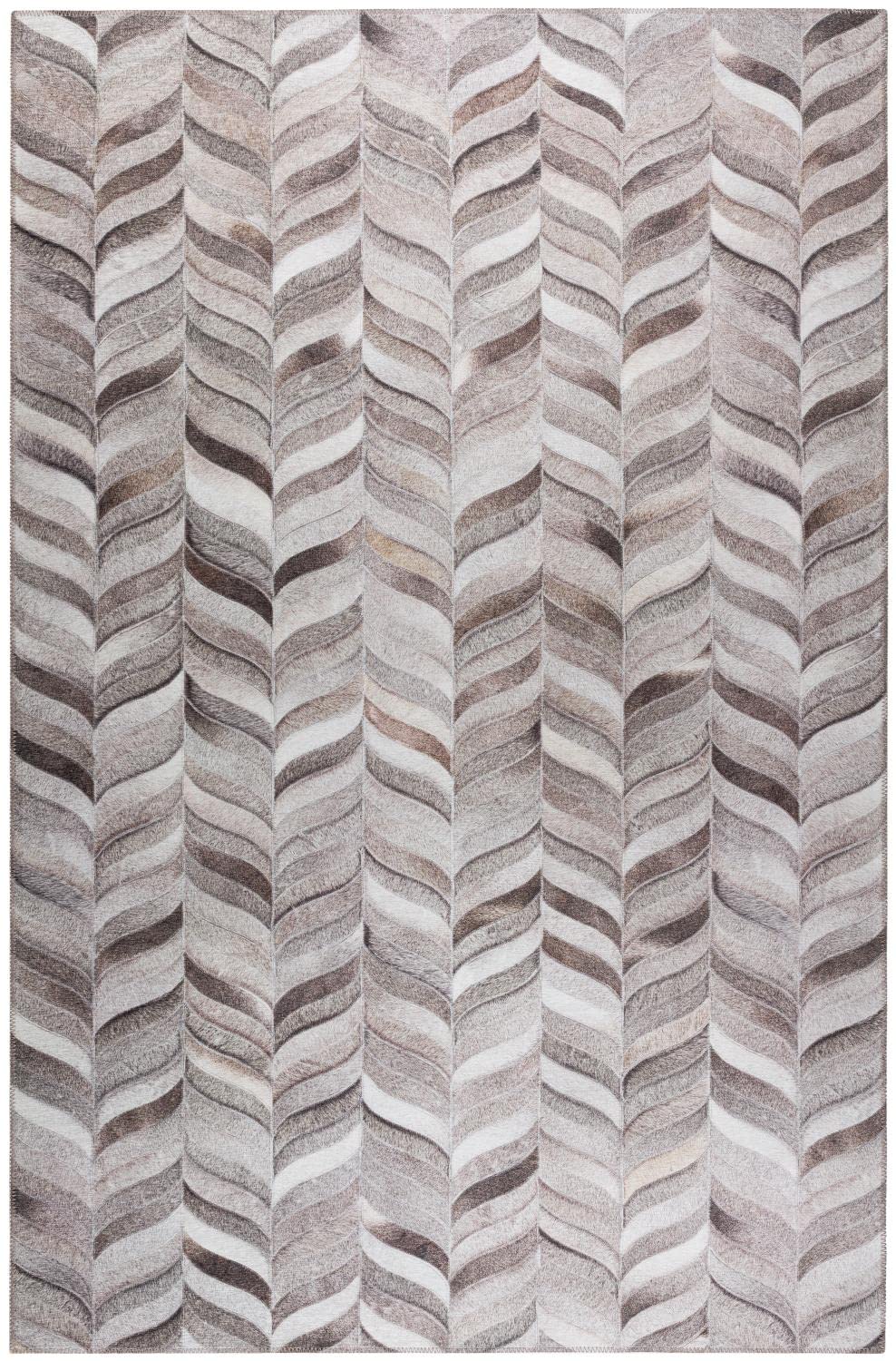 Addison Rugs Laredo Alr41 Gray Washable 3' X 5' Indoor Outdoor Area Rug, Easy Clean, Machine Washable, Non Shedding, Bedroom, Entry, Living Room, Dining Room, Kitchen, Patio Rug