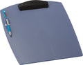 Storex Deluxe Clipboard, 10.25 X .88 X 12.74 Inches, Pearl Blue, Case Of 12, Stx41101U12C
