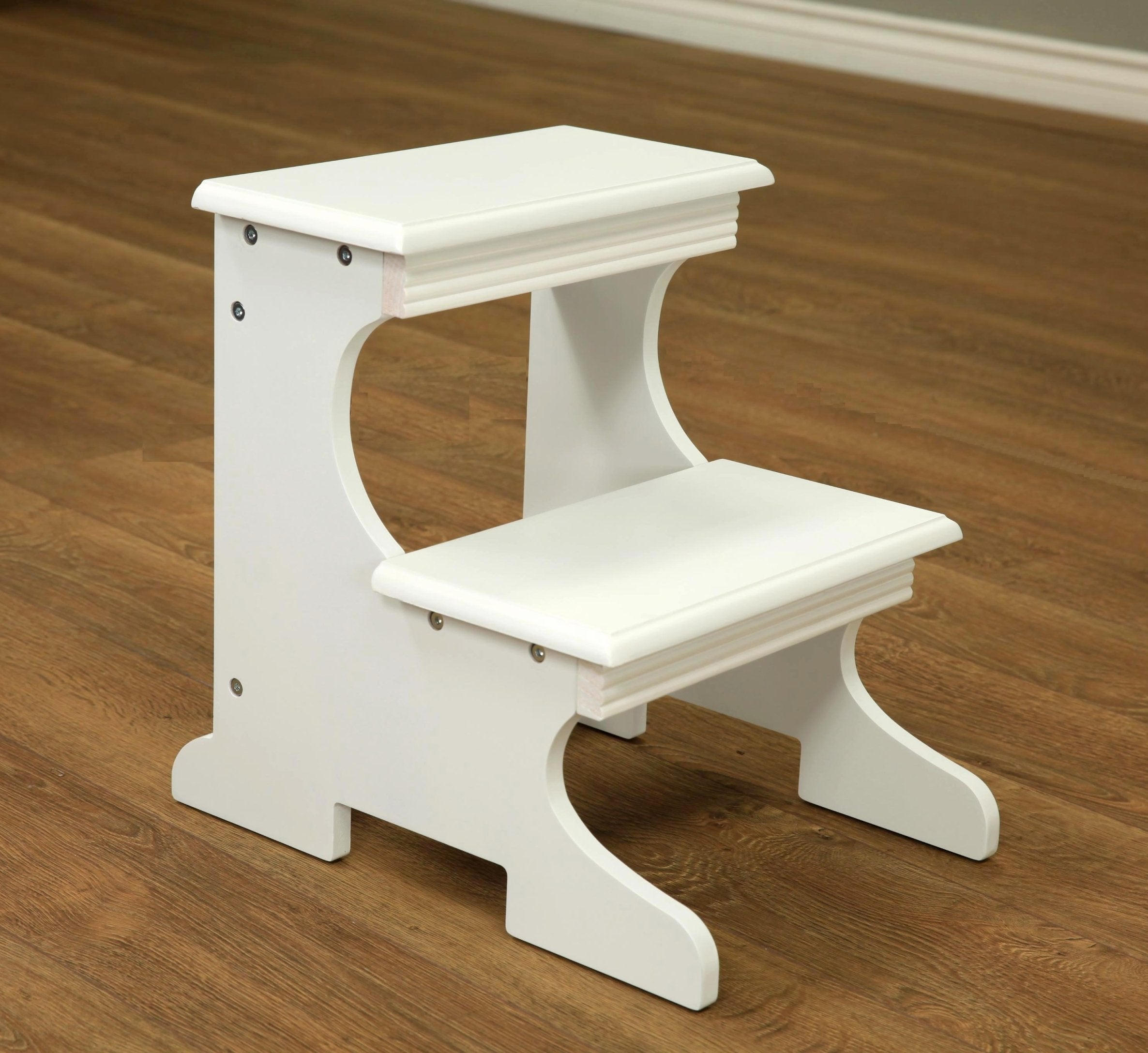 Frenchi Home Furnishing Step Stool, White