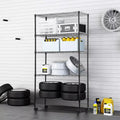 Storack 5 Shelf Heavy Duty Boltless Foldable Storage Rack/Adjustable Metal Rack/Multipurpose Home Storage Organizer/Kitchen Rack