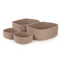 VIRETH HAUS Storage Baskets for Shelves, 4 Pack, 2 Sizes Organizer Bins