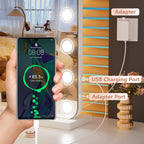 Hasipu Vanity Mirror With Lights, 40' X 32' Makeup Mirror, Light Up Mirror With 19 Dimmable Led Lights And 10X Magnification,
