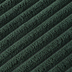 Fancy Homi Set Of 2 Dark Green Boho Decorative Throw Pillow Covers 18X18 Inch With Pom-Poms For Living Room Couch Bed Sofa Bedro