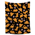 Chicken Nugget Blanket,Dino Nugget Blankets Gift Soft Cozy Plush Bedding Blanket,Fuzzy Flannel Fleece Funny Food Ketchup Blanket