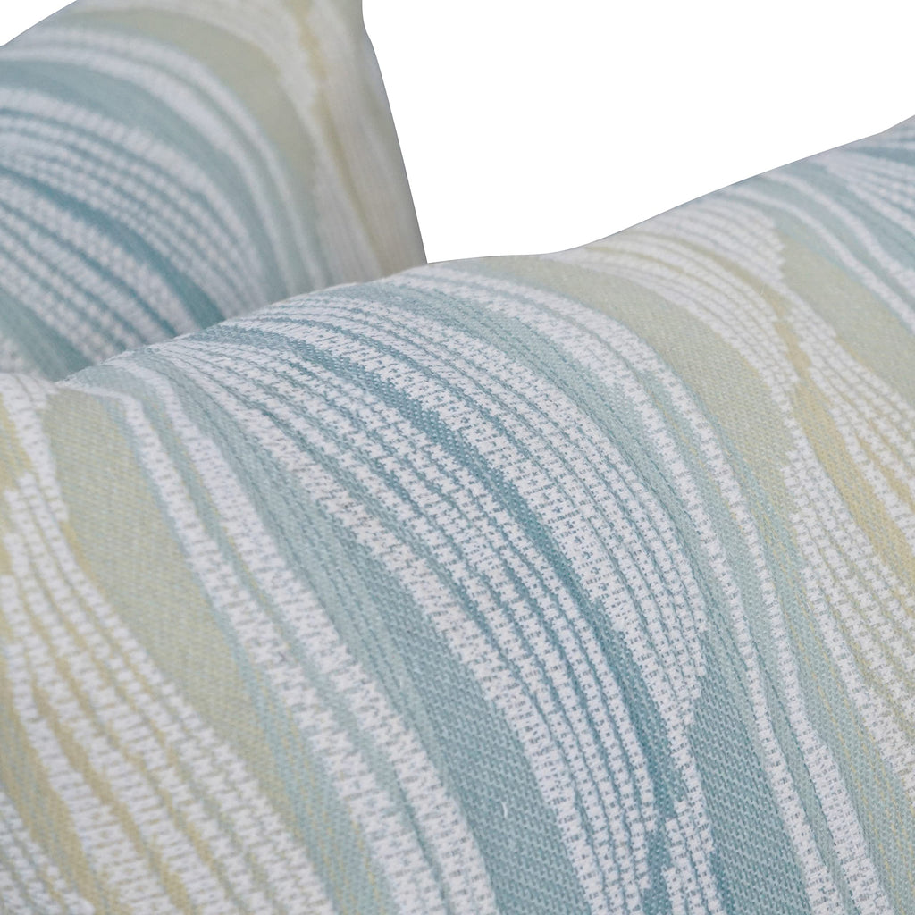 Blazing Needles Square Polyester Jacquard Throw Pillows, 17", Clove Seagla 4 Count