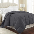 Southshore Fine Living, Inc. Vilano Springs Premium Quality Over-Sized All-Season Down-Alternative Comforter, Slate, King/Califo