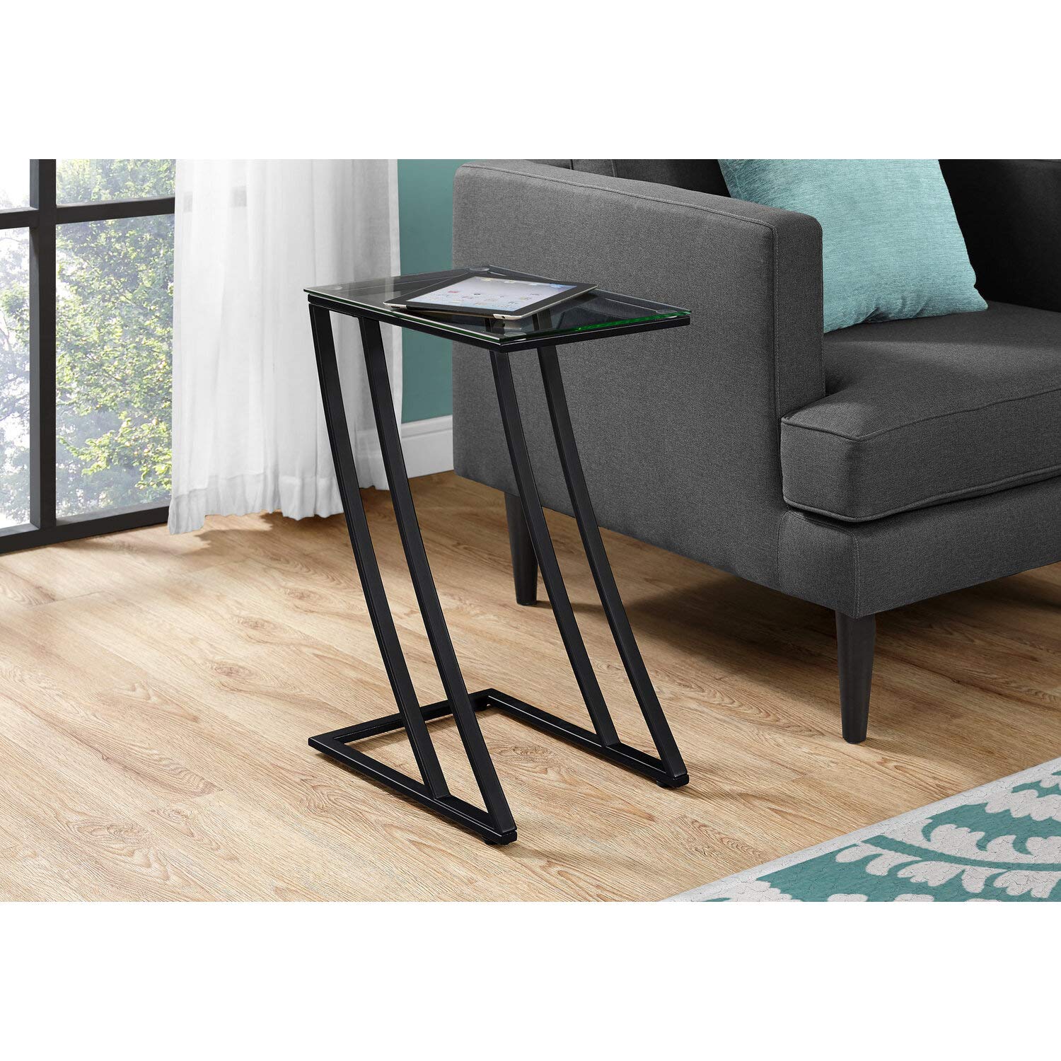 Monarch Specialties ACCENT TABLE One Size BLACK