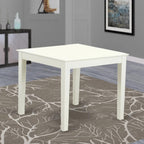 East West Furniture OXT-LWH-T Oxford Square Dining Room Table for Small Spaces, 36x36 Inch, Linen White