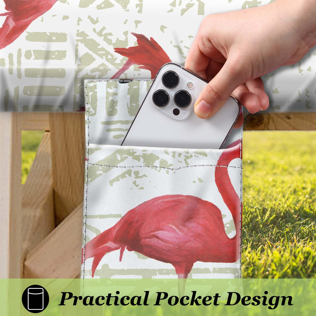 Picnic Table Cover With Bench Covers Vinyl Elastic Edges Fitted Rectangle Tables Seat Waterproof 3-Piece 96X30In Set Outdoor Rec