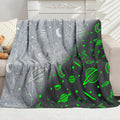 Inhand Glow In The Dark Stars Blanket For Girls Boys Cute Kids Throw Blanket Funny Space Moon Galaxy Blanket Gaming Room Decor T