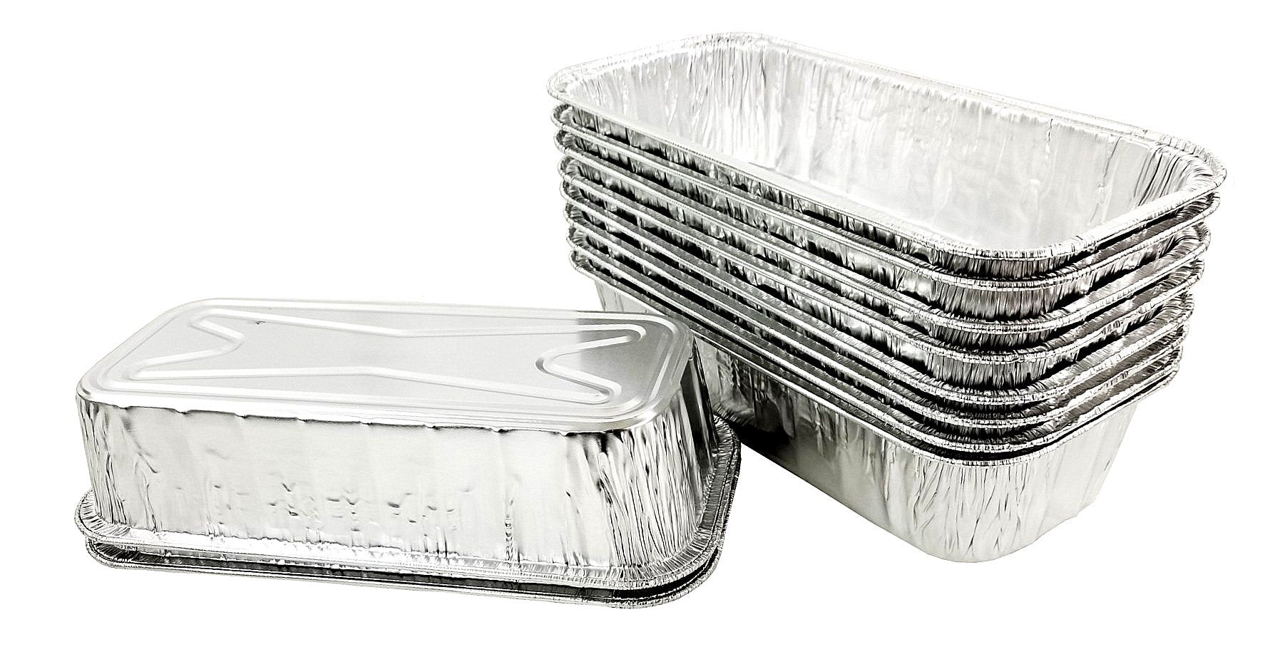Pactogo 11' X 5' All-Purpose Aluminum Foil Bbq Grease Drip Catching Pan - Compatible With Weber Grills (Pack Of 10)