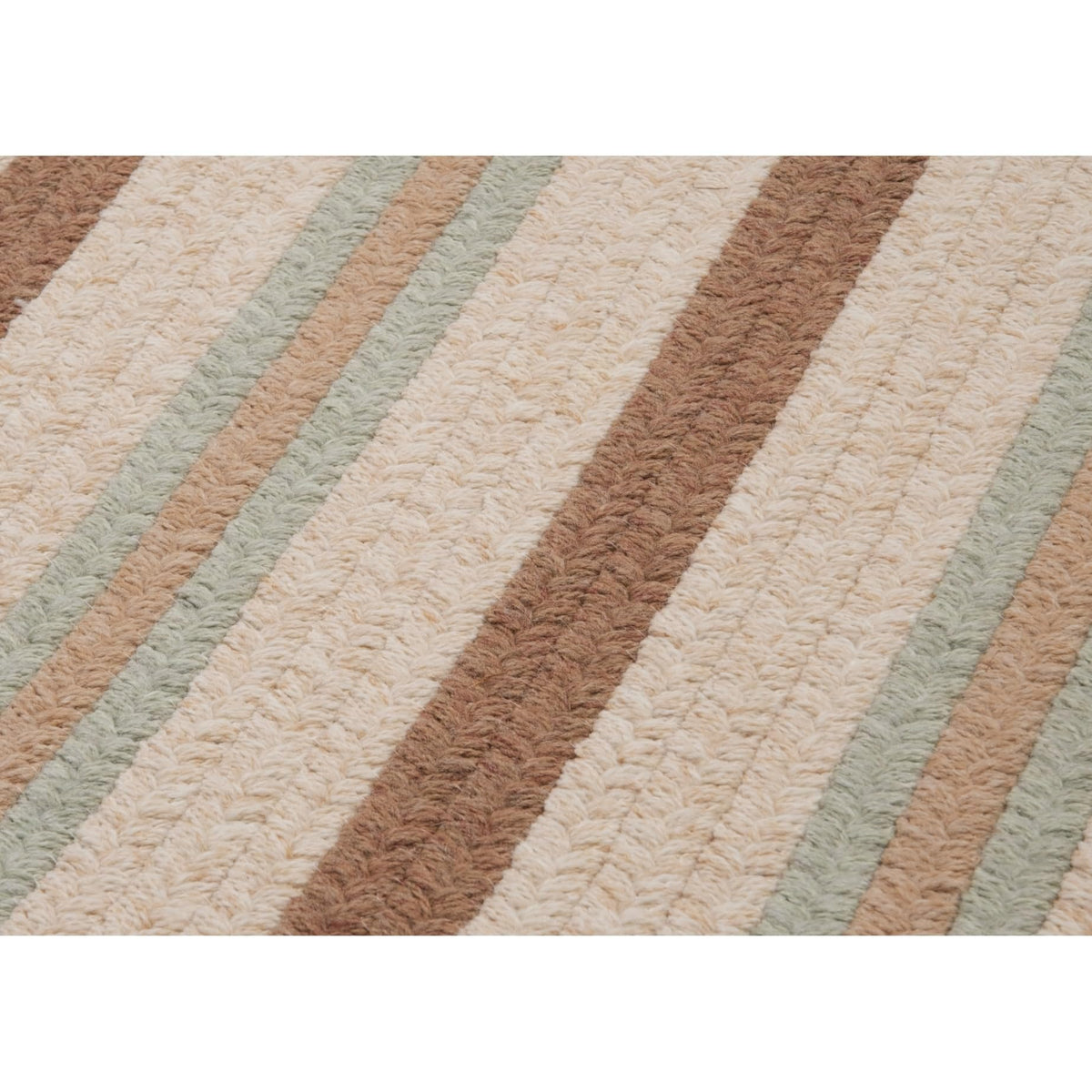 Allure Braided Rug, 12X15, Misted Green