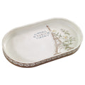 Avanti Linens - Vanity Tray, Hand Painted Resin, Countertop Accessories, Chic Bathroom Decor (Paris Botanique Collection)