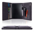 Folio Cover Compatible With Rocketbook Everlast Fusion, Cloth Fabric, Multi Organizer Men & Women Folder With Pen Loop/Phone Poc