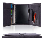 Folio Cover Compatible With Rocketbook Everlast Fusion, Cloth Fabric, Multi Organizer Men & Women Folder With Pen Loop/Phone Poc