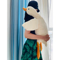 Tanha Goose Plush, Goose Stuffed Animal, White Stuffed Goose, Soft And Cute Duck Plush Gift For Kids And Adults(35 Inch, 90Cm)