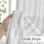 Jinchan Striped Kitchen Curtains 24 Inches Linen Look Short Curtains For Windows Black On White Cafe Curtains Modern Farmhouse T