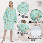 Fiosnow Avocado Blanket Hoodies For Women And Men Adult Oversize Wearable Blanket Hoodies For Soft And Warm