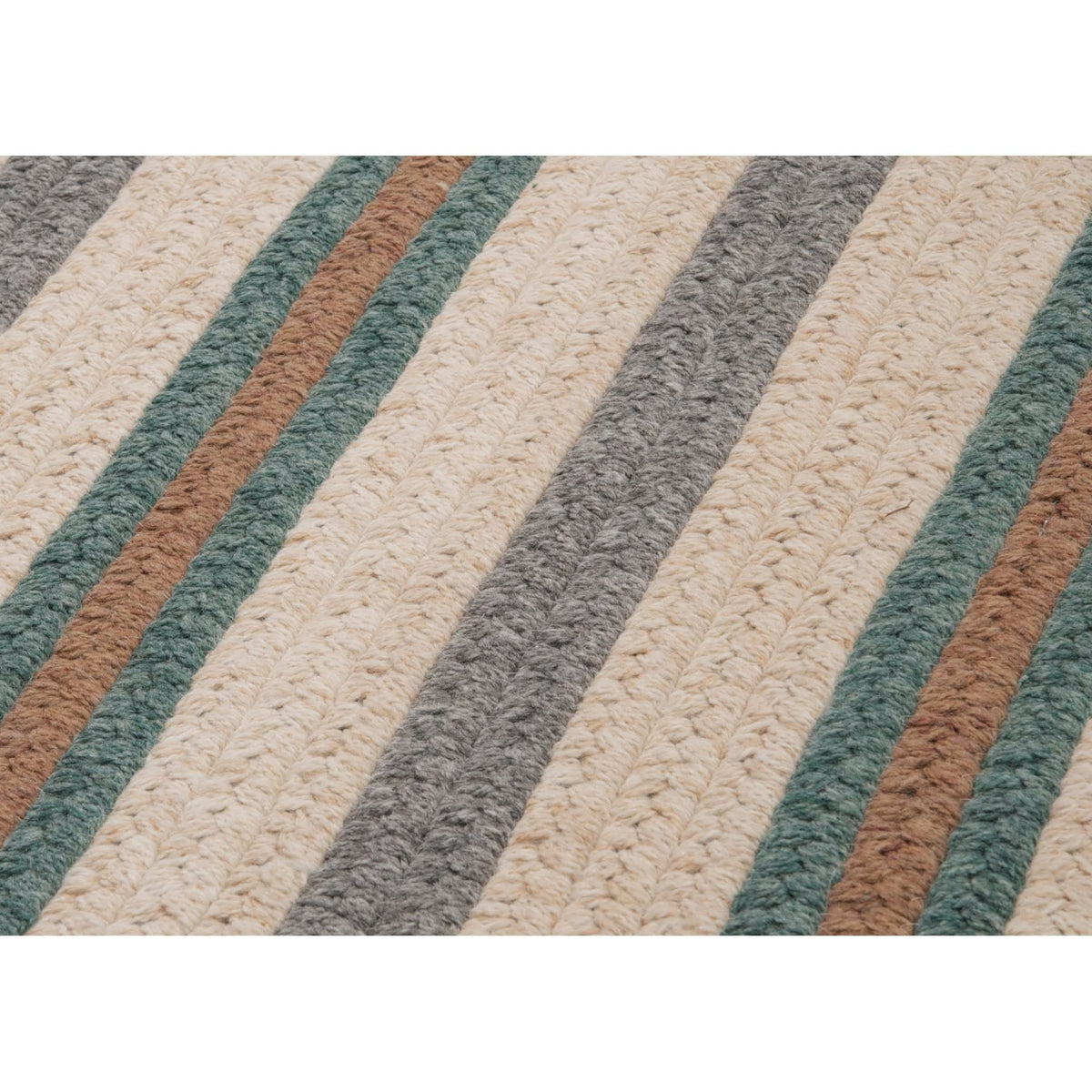 Allure Braided Rug, 2X6, Juniper