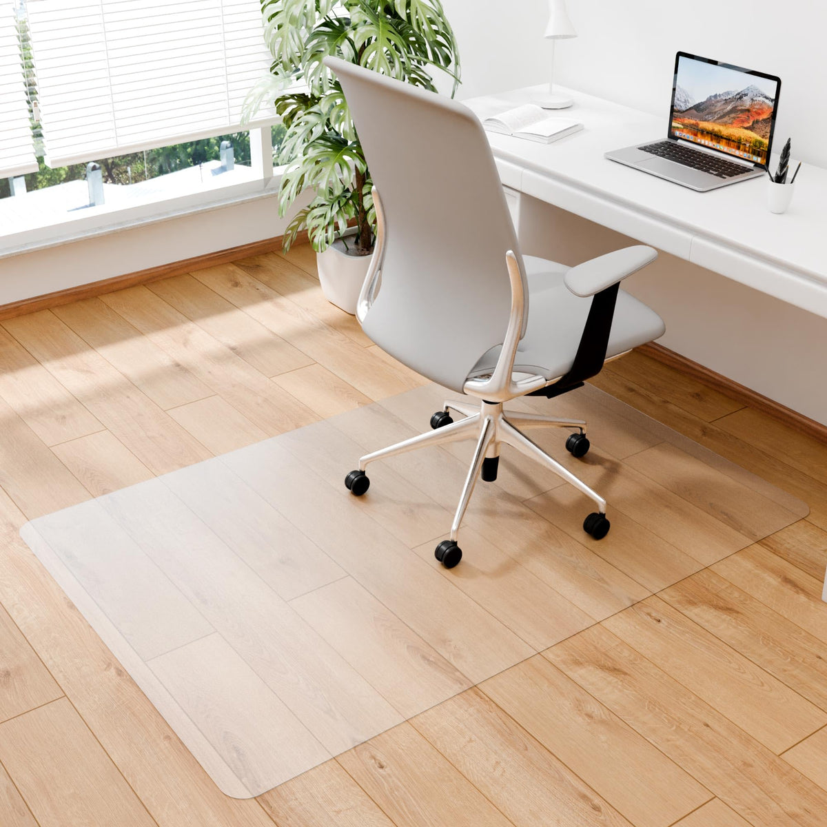 Amyracel Office Chair Mat For Hardwood Floor, 40' X 60' Desk Floor Mat For Hardwood Floors, Clear Desk Chair Mat For Hard Floo