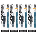 Zebra G-301 Stainless Steel Pen Jk-Refill, Medium Point, 0.7Mm, Blue Ink, 2-Count, 4 Pack