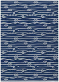 Dalyn Indoor Outdoor Harbor Ha7 Navy Washable 9' X 12' Rug Ha7Na9X12