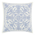 Laura Ashley Mila Throw Pillow, 18X18, Blue