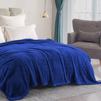 Exclusivo Mezcla Plush Fuzzy Fleece Bed Blanket Twin Size, Super Soft, Fluffy And Warm Blankets For Couch, Bed, All Season Use (