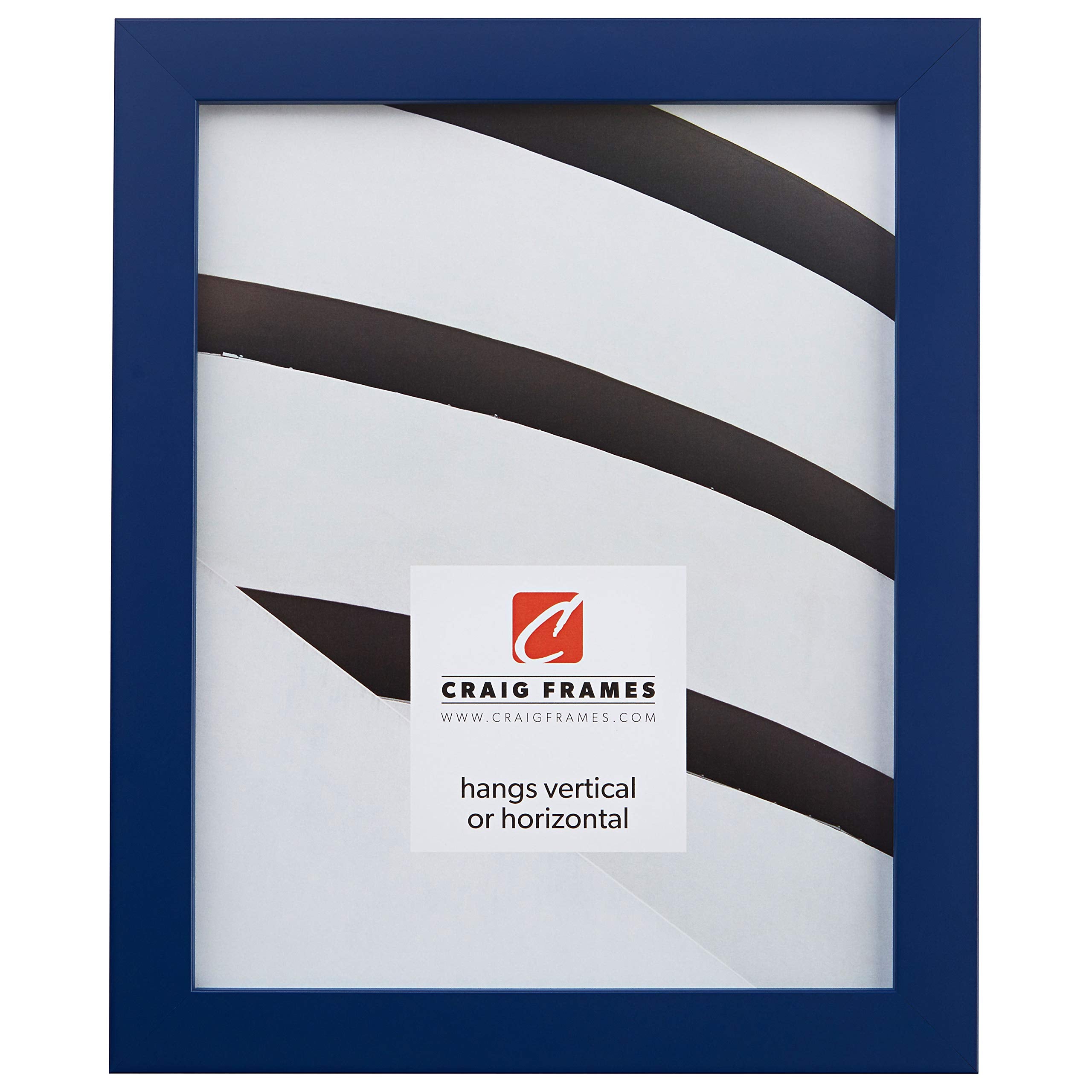 Craig Frames Confetti, Modern Blue Picture Frame, 20 x 27 Inch