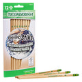 Ticonderoga Envirostik, No. 2 Soft, Six 12-Count Hang Tab Boxes, Total 72 Pencils, (Wood-Cased Black Writing), Made From Recycle