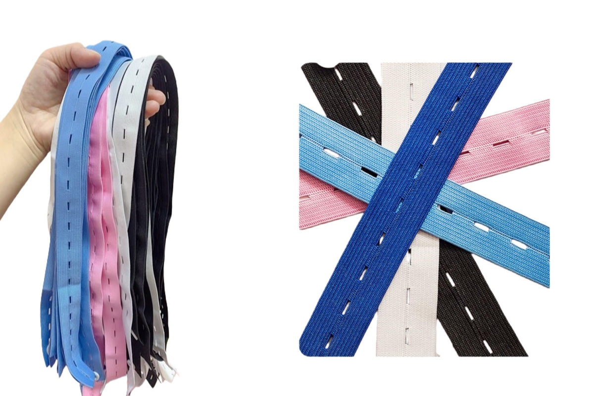 30Pcs 80CM Adjustable Rollup Clothes Storage Band for Travel Luggage Space Saver, Drawer and Closet Organizer, mixed Colors