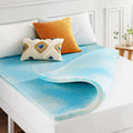 Best Price Mattress 2 Inch Swirl Gel Aerobreeze Cooling Air Flow Memory Foam Mattress Topper, Queen