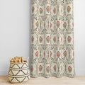 Decomizer Super Soft Brushed Microfiber Cotton Room Darkening Door Curtains,48X60(Inches) 5 Feet,Living Room,Grommet Curtain Pan
