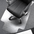 Floortex Ultimat Carpet Chair Mat with Lip, 48-inch x 60-inch, Designed for Medium-Pile Carpet, Clear Polycarbonate (1115227LR)
