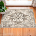 Washable Hallway Runner Rug 2x3: Soft Kitchen Rug Non Slip Rug Runner with Rubber Backing for Living Room Bedroom Bathroom Non S