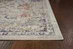 HomeRoots Decor 5'3'X 7'7' Polypropelene Ivory Area Rug