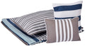 Intelligent Design Paul Reverisble Quilt Set, Modern Casual Stripes Design All Season Coverlet Bedspread Bedding Set Bedroom D  